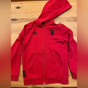 Adidas kids sweatshirt size Small, Manchester United